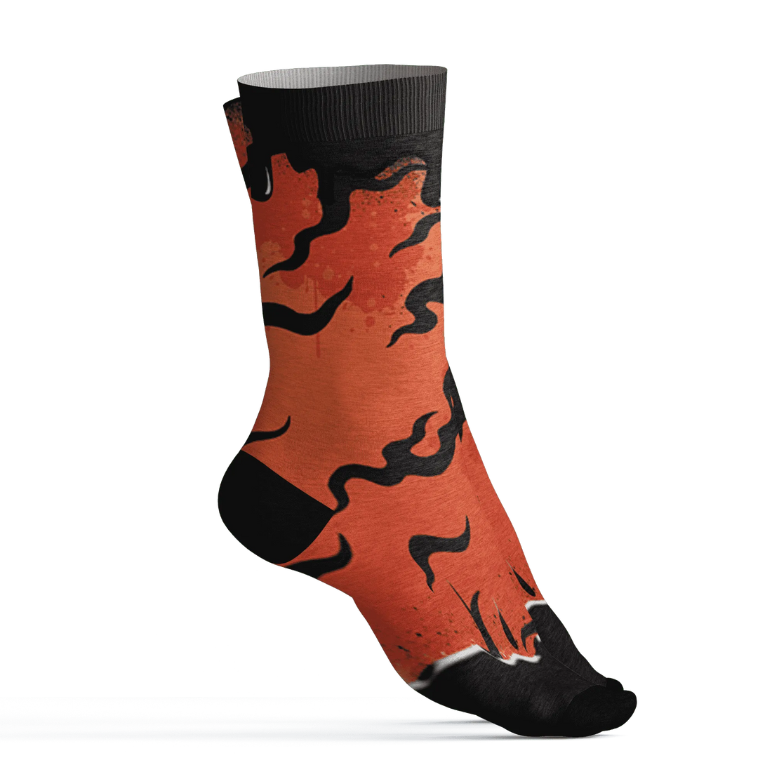 VaporMax-Crimson-Total-Orange-Plus-Socks-Match-Rare-Breed-3D-Drippin