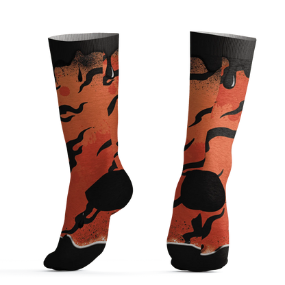 VaporMax-Crimson-Total-Orange-Plus-Socks-Match-Rare-Breed-3D-Drippin