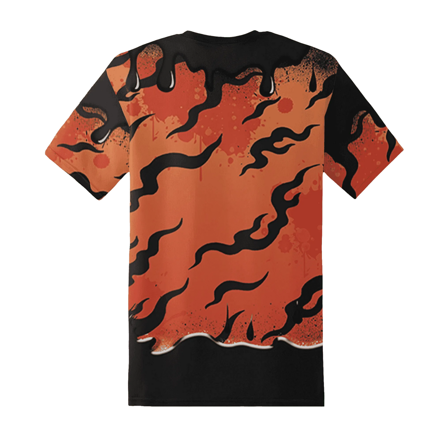 VaporMax-Crimson-Total-Orange-Plus-T-Shirt-Match-Rare-Breed-3D-Drippin
