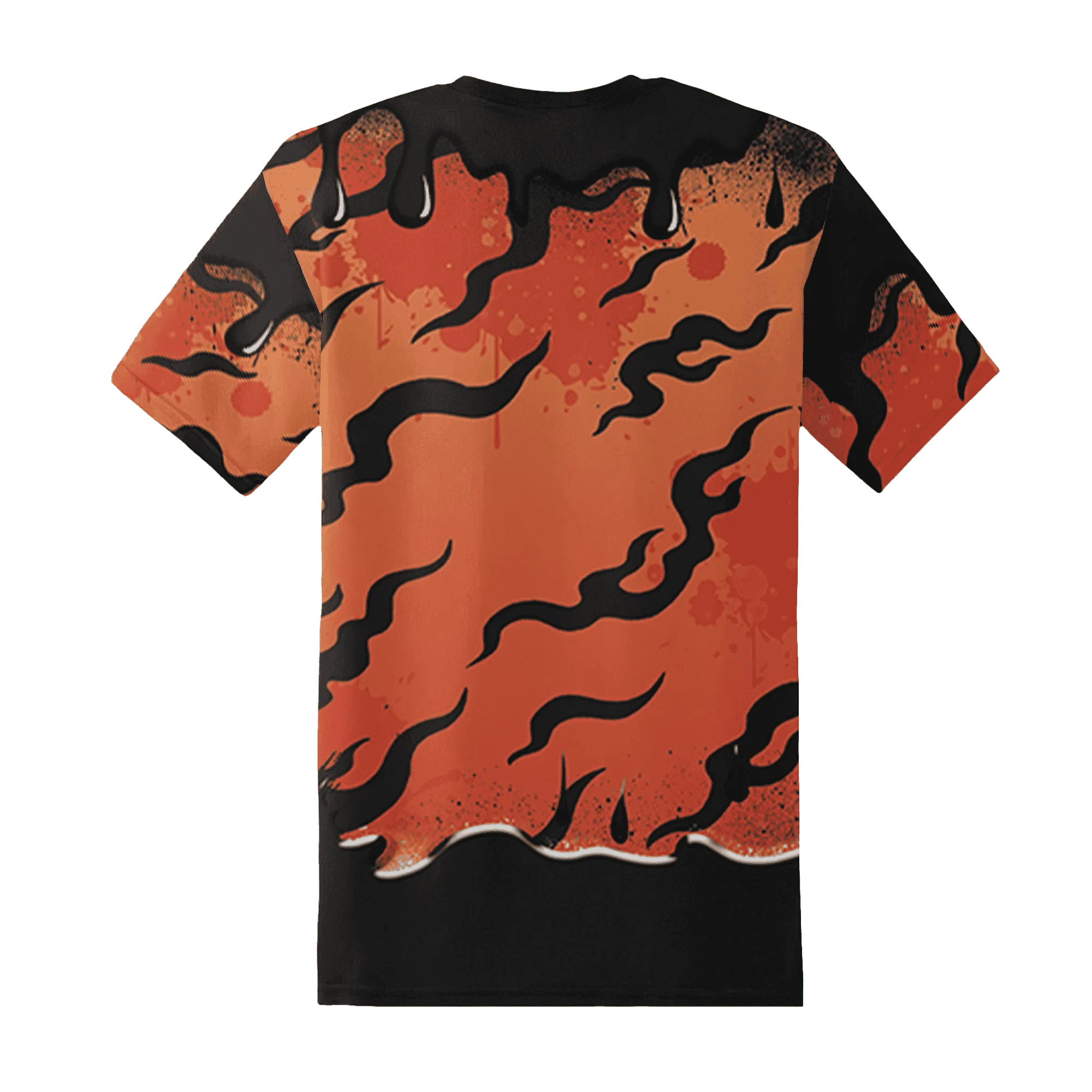VaporMax-Crimson-Total-Orange-Plus-T-Shirt-Match-Rare-Breed-3D-Drippin