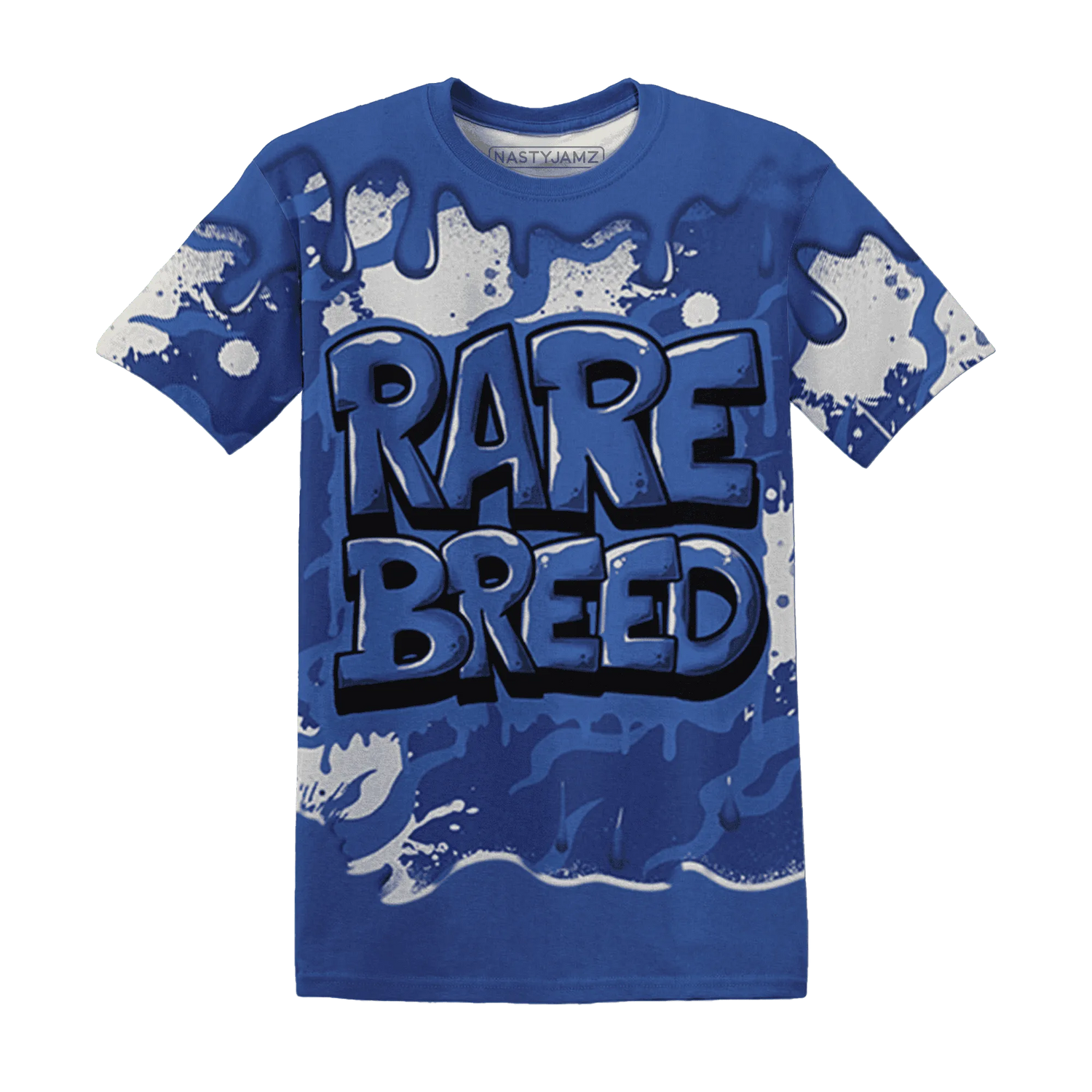 VaporMax-Game-Royal-Blue-T-Shirt-Match-Rare-Breed-3D-Drippin