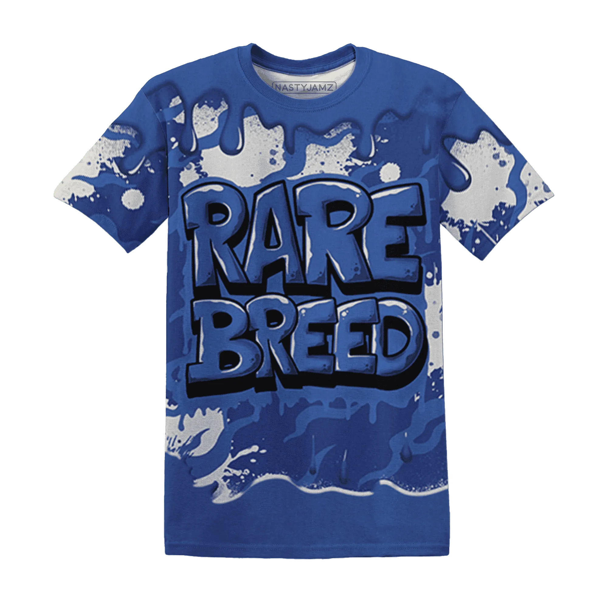 VaporMax-Game-Royal-Blue-T-Shirt-Match-Rare-Breed-3D-Drippin
