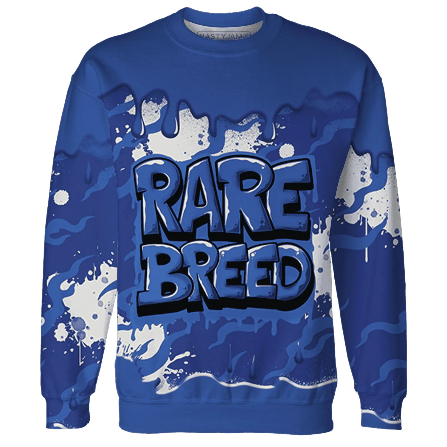 VaporMax-Game-Royal-Blue-Sweatshirt-Match-Rare-Breed-3D-Drippin