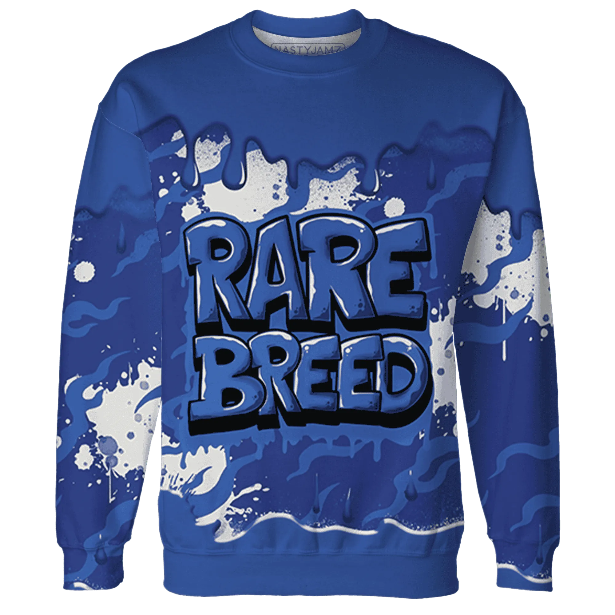 VaporMax-Game-Royal-Blue-Sweatshirt-Match-Rare-Breed-3D-Drippin