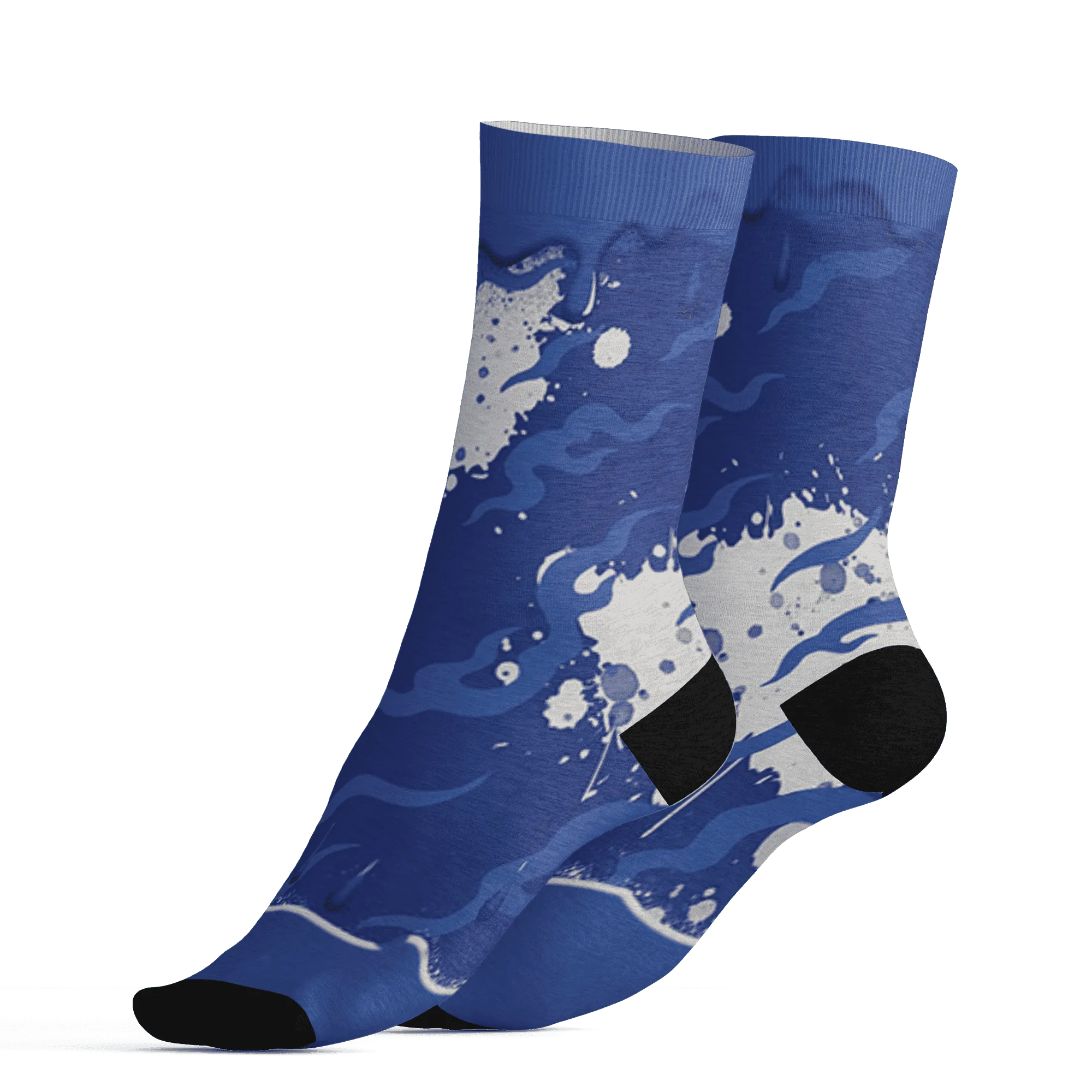 VaporMax-Game-Royal-Blue-Socks-Match-Rare-Breed-3D-Drippin