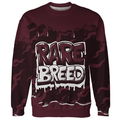 VaporMax-Night-Maron-Burgundy-Sweatshirt-Match-Rare-Breed-3D-Drippin