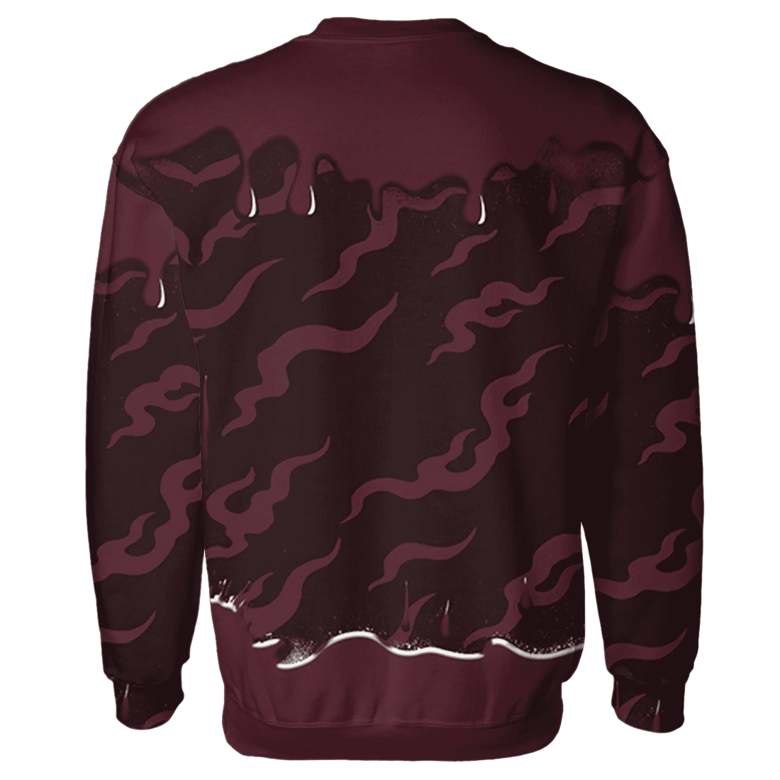VaporMax-Night-Maron-Burgundy-Sweatshirt-Match-Rare-Breed-3D-Drippin