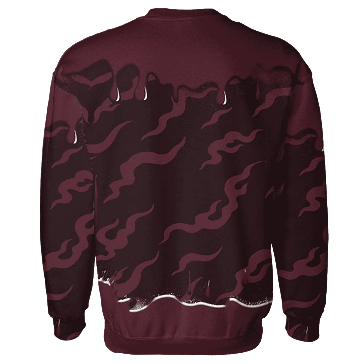 VaporMax-Night-Maron-Burgundy-Sweatshirt-Match-Rare-Breed-3D-Drippin