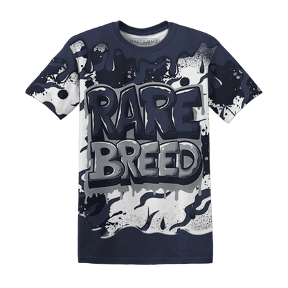 VaporMax-Plus-Midnight-Navy-White-Metallic-Silver-NastyJamz-T-Shirt-Match-Rare-Breed-3D-Drippin