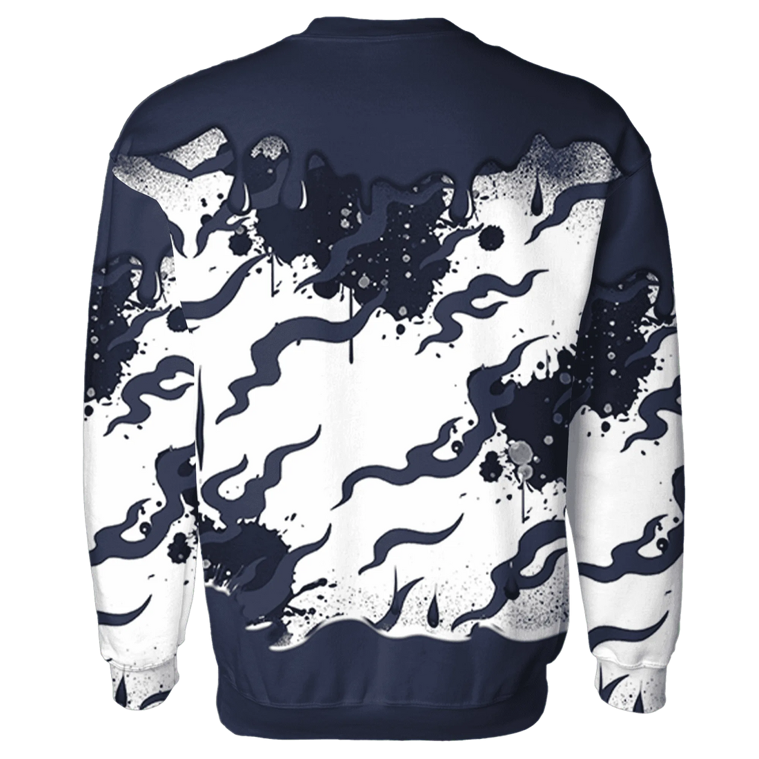 VaporMax-Plus-Midnight-Navy-White-Metallic-Silver-NastyJamz-Sweatshirt-Match-Rare-Breed-3D-Drippin