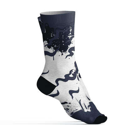 VaporMax-Plus-Midnight-Navy-White-Metallic-Silver-NastyJamz-Socks-Match-Rare-Breed-3D-Drippin