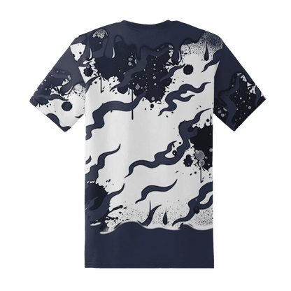 VaporMax-Plus-Midnight-Navy-White-Metallic-Silver-NastyJamz-T-Shirt-Match-Rare-Breed-3D-Drippin