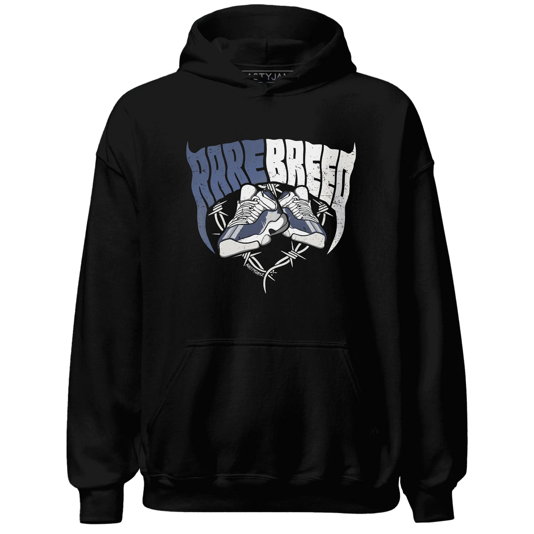 Low-Diffused-Blue-11s-Hoodie-Match-Rare-Breed-Sneaker