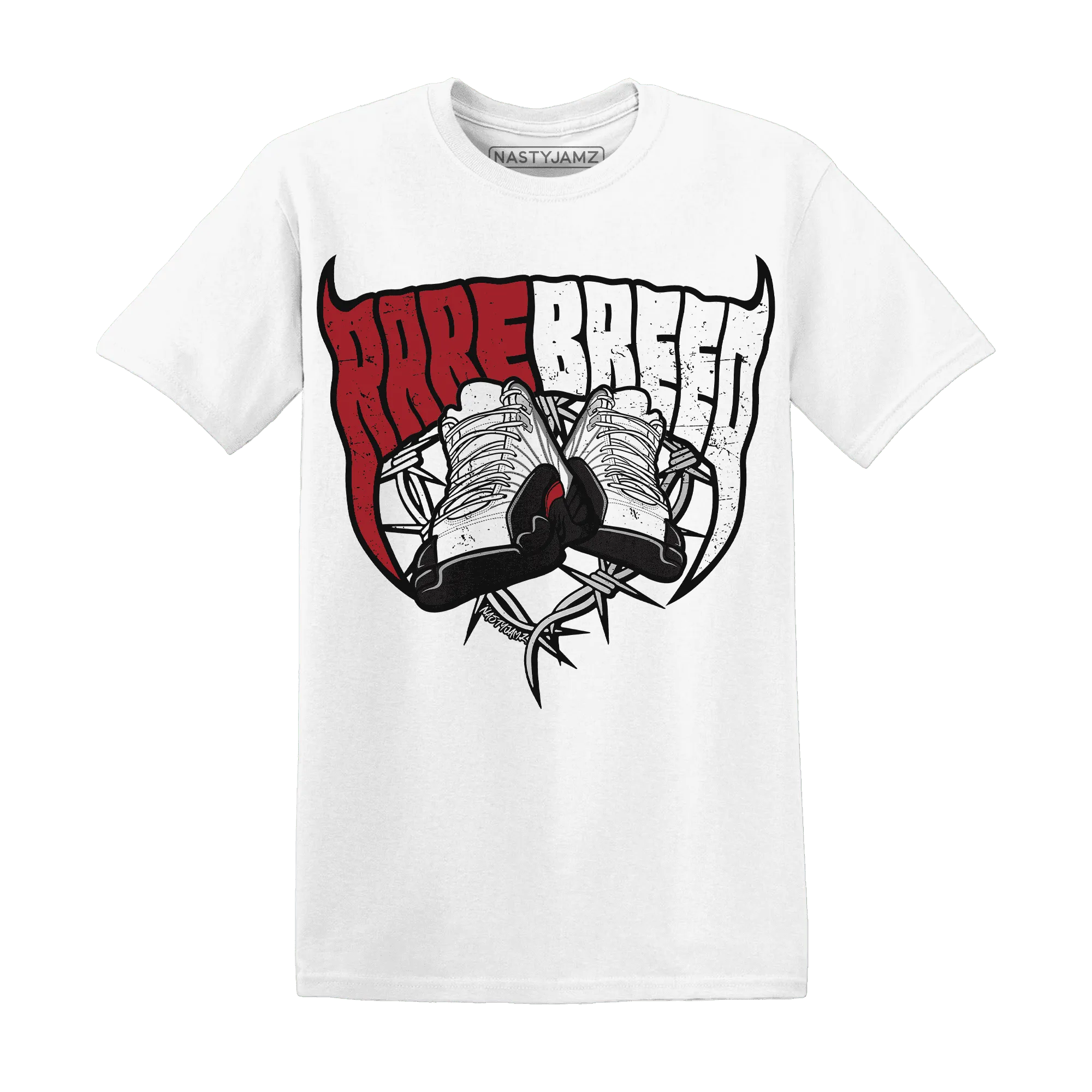 Retro-Red-Taxi-12s-T-Shirt-Match-Rare-Breed-Sneaker