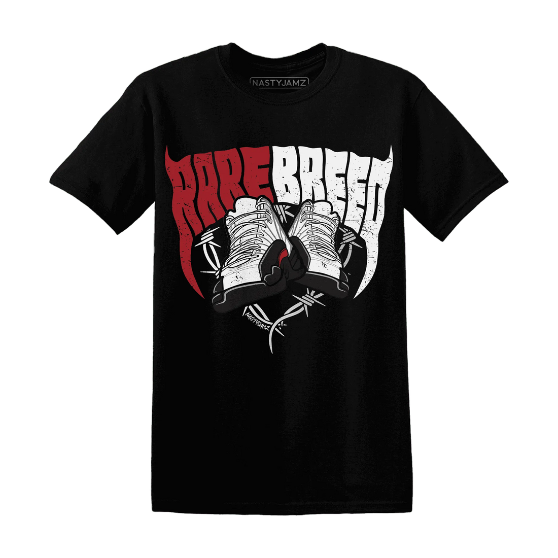 Retro-Red-Taxi-12s-T-Shirt-Match-Rare-Breed-Sneaker