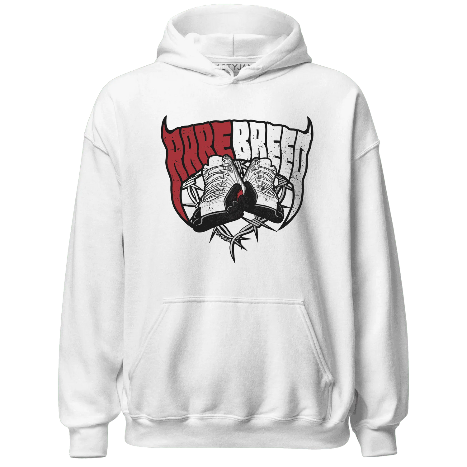 Retro-Red-Taxi-12s-Hoodie-Match-Rare-Breed-Sneaker