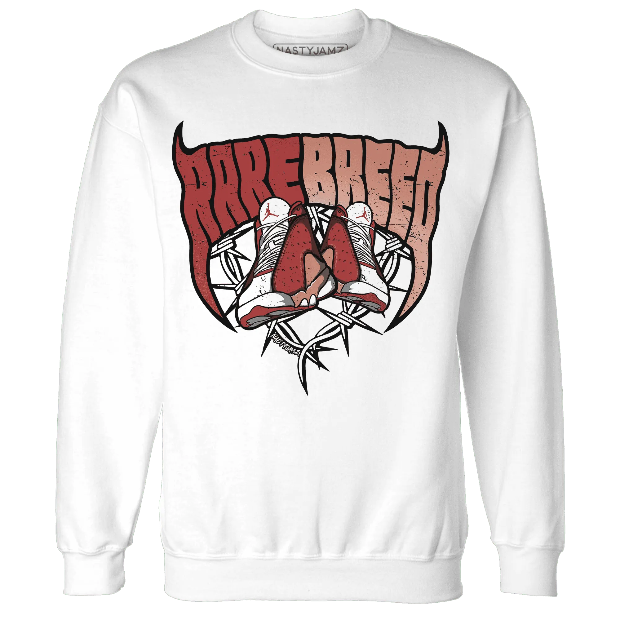 Dune-Red-13s-Sweatshirt-Match-Rare-Breed-Sneaker