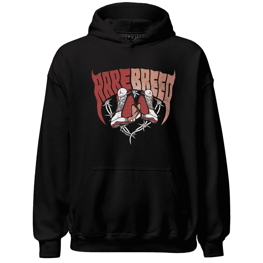 Dune-Red-13s-Hoodie-Match-Rare-Breed-Sneaker
