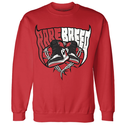 Black-Toe-Reimagined-Red-White-1s-NastyJamz-Sweatshirt-Match-Rare-Breed-Sneaker