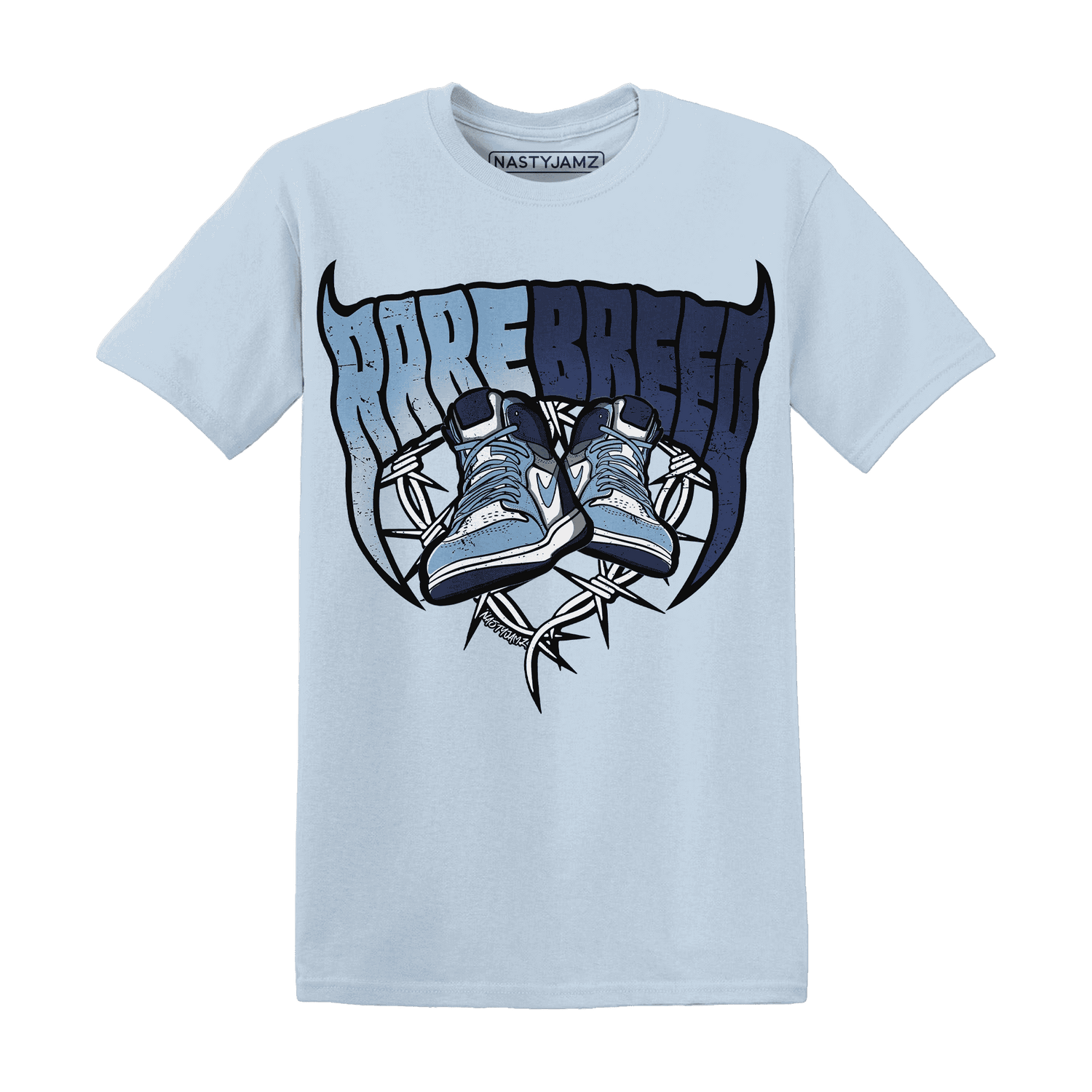 First-In-Flight-1s-T-Shirt-Match-Rare-Breed-Sneaker