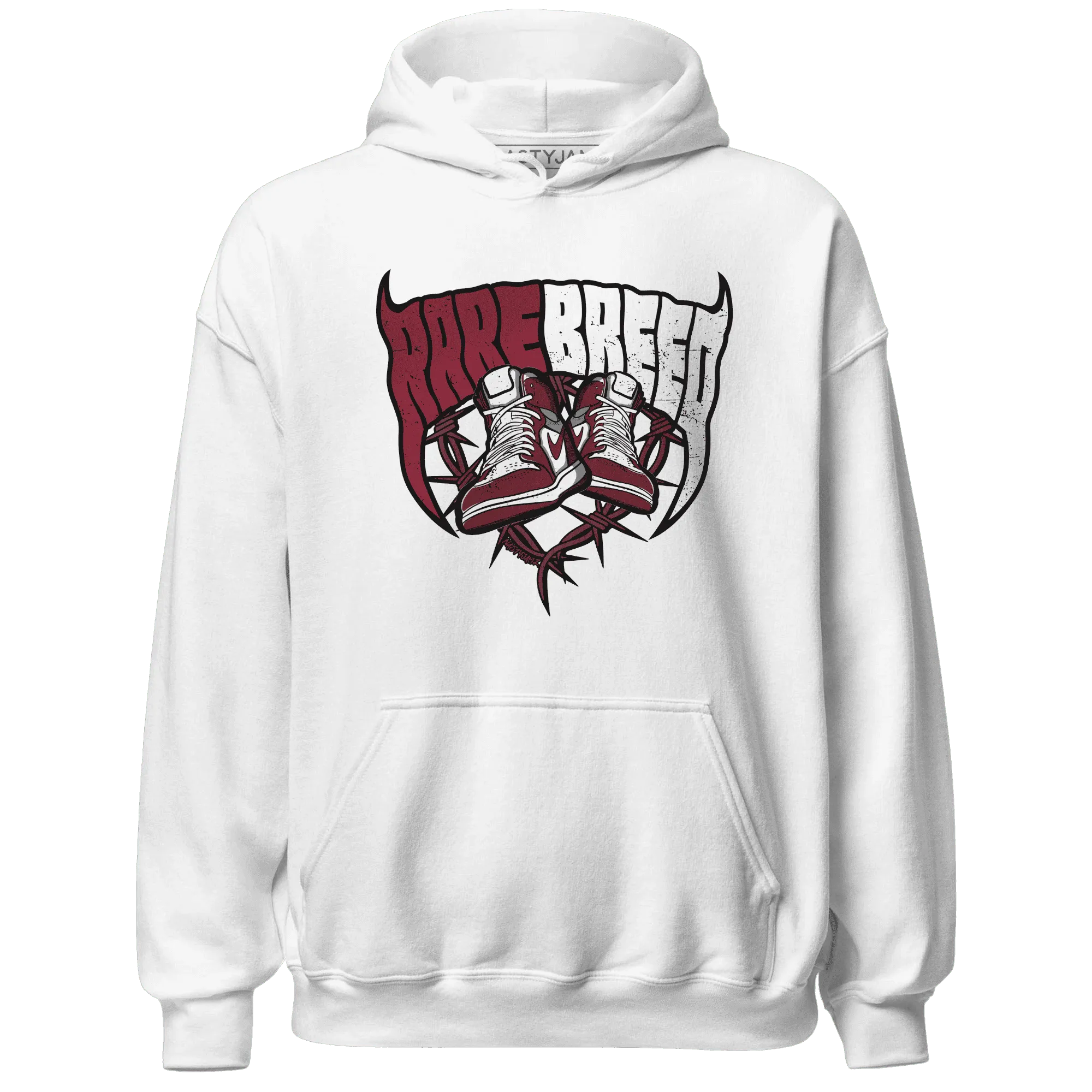 High-White-Team-Red-1s-Hoodie-Match-Rare-Breed-Sneaker