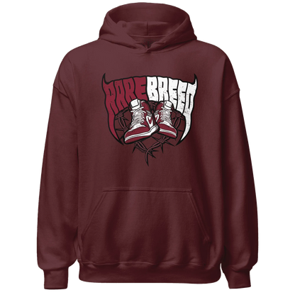 High-White-Team-Red-1s-Hoodie-Match-Rare-Breed-Sneaker