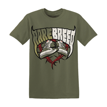 NastyJamz-Medium-Olive-1s-T-Shirt-Match-Rare-Breed-Sneaker