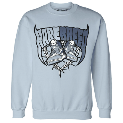 Mid-Diffused-Blue-Grey-1s-Sweatshirt-Match-Rare-Breed-Sneaker