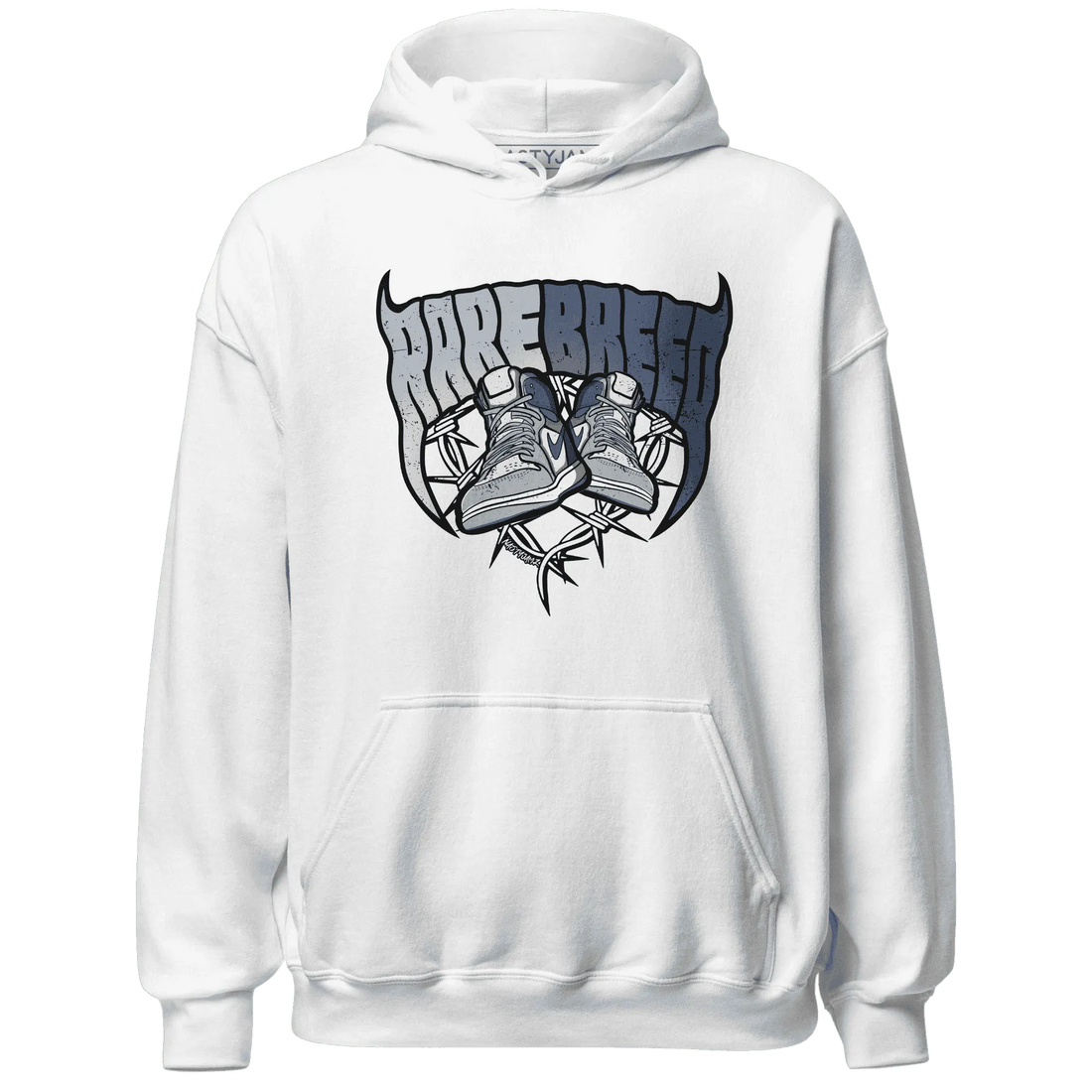 Mid-Diffused-Blue-Grey-1s-Hoodie-Match-Rare-Breed-Sneaker