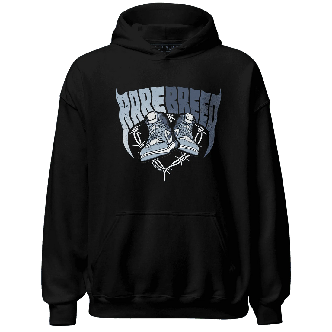 Mid-Diffused-Blue-Grey-1s-Hoodie-Match-Rare-Breed-Sneaker
