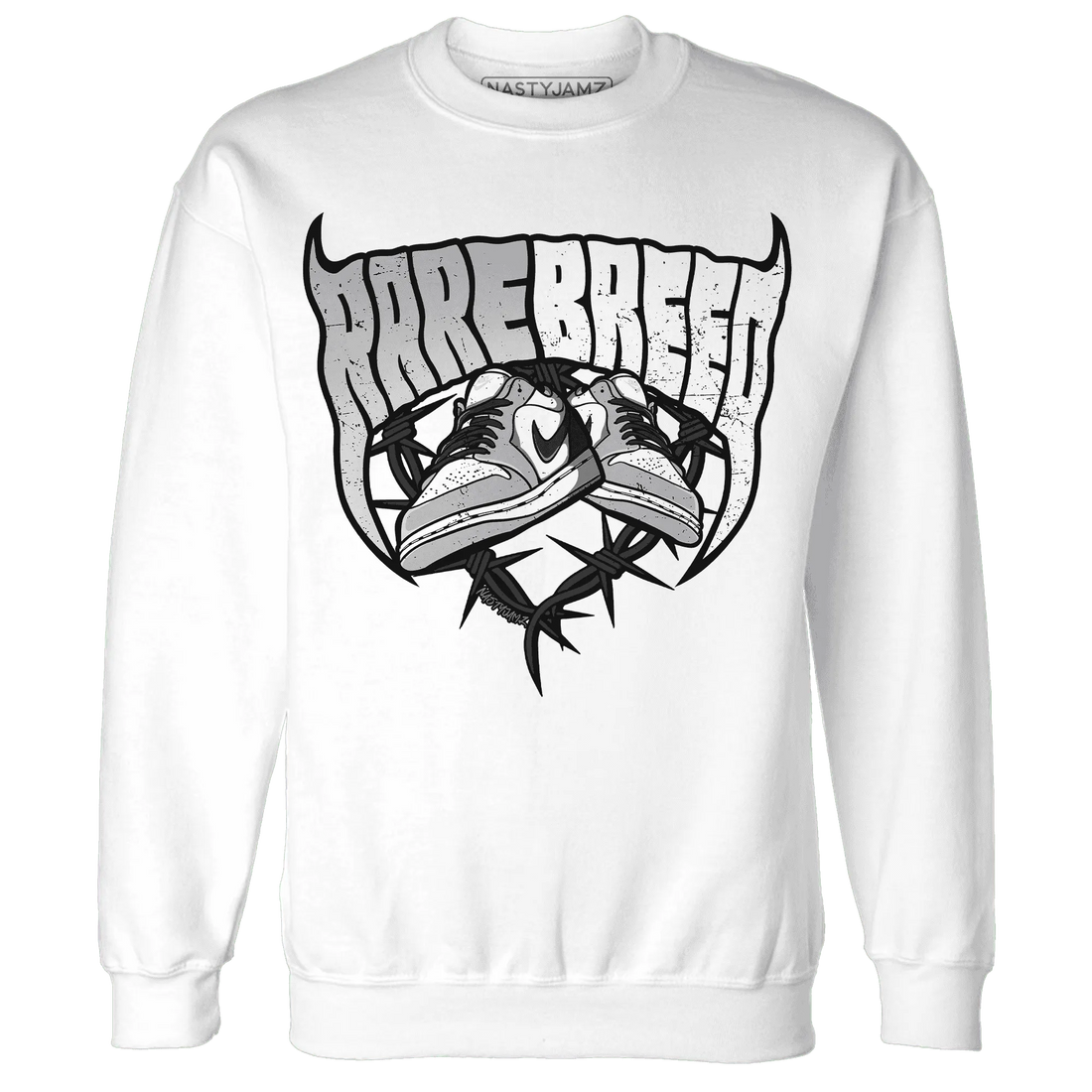 Wolf-Grey-1s-Sweatshirt-Match-Rare-Breed-Sneaker