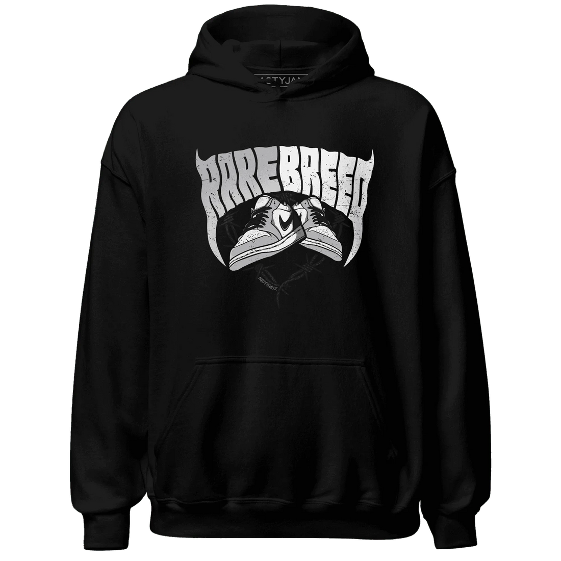Wolf-Grey-1s-Hoodie-Match-Rare-Breed-Sneaker