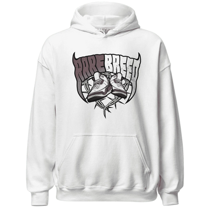 NastyJamz-Burgundy-Crush-3s-Hoodie-Match-Rare-Breed-Sneaker