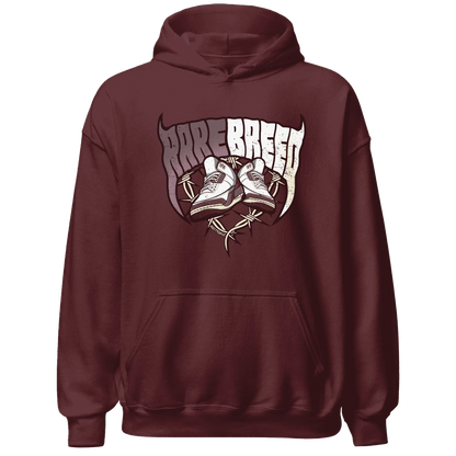 NastyJamz-Burgundy-Crush-3s-Hoodie-Match-Rare-Breed-Sneaker