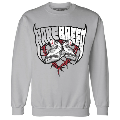 Cement-Grey-3s-Sweatshirt-Match-Rare-Breed-Sneaker