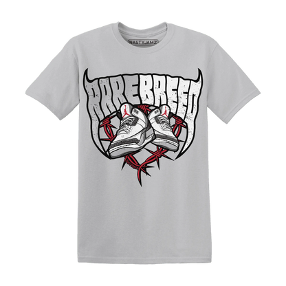 Cement-Grey-3s-T-Shirt-Match-Rare-Breed-Sneaker