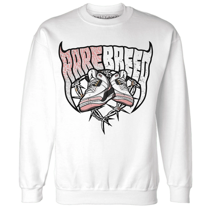 Red-Stardust-3s-Sweatshirt-Match-Rare-Breed-Sneaker