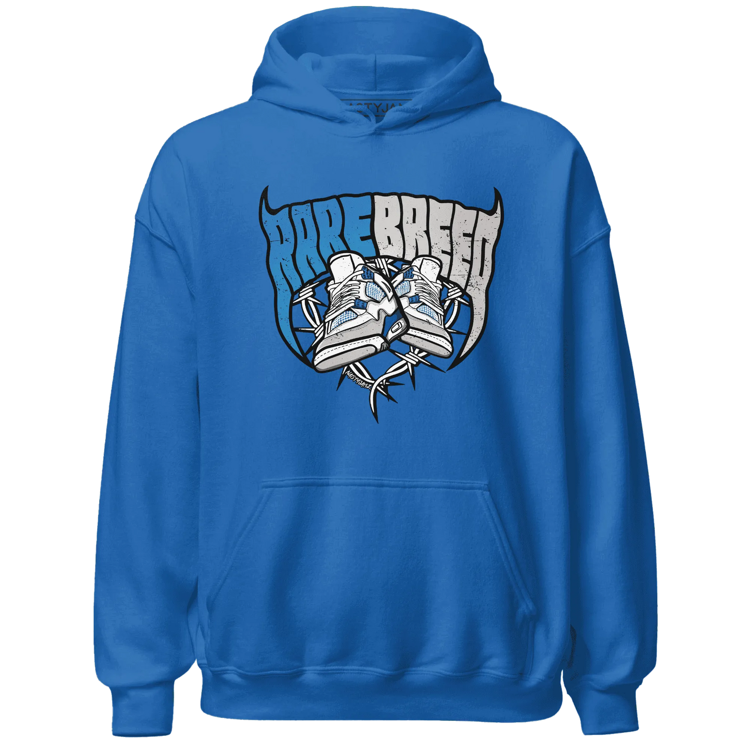 Industrial-Blue-4s-Hoodie-Match-Rare-Breed-Sneaker