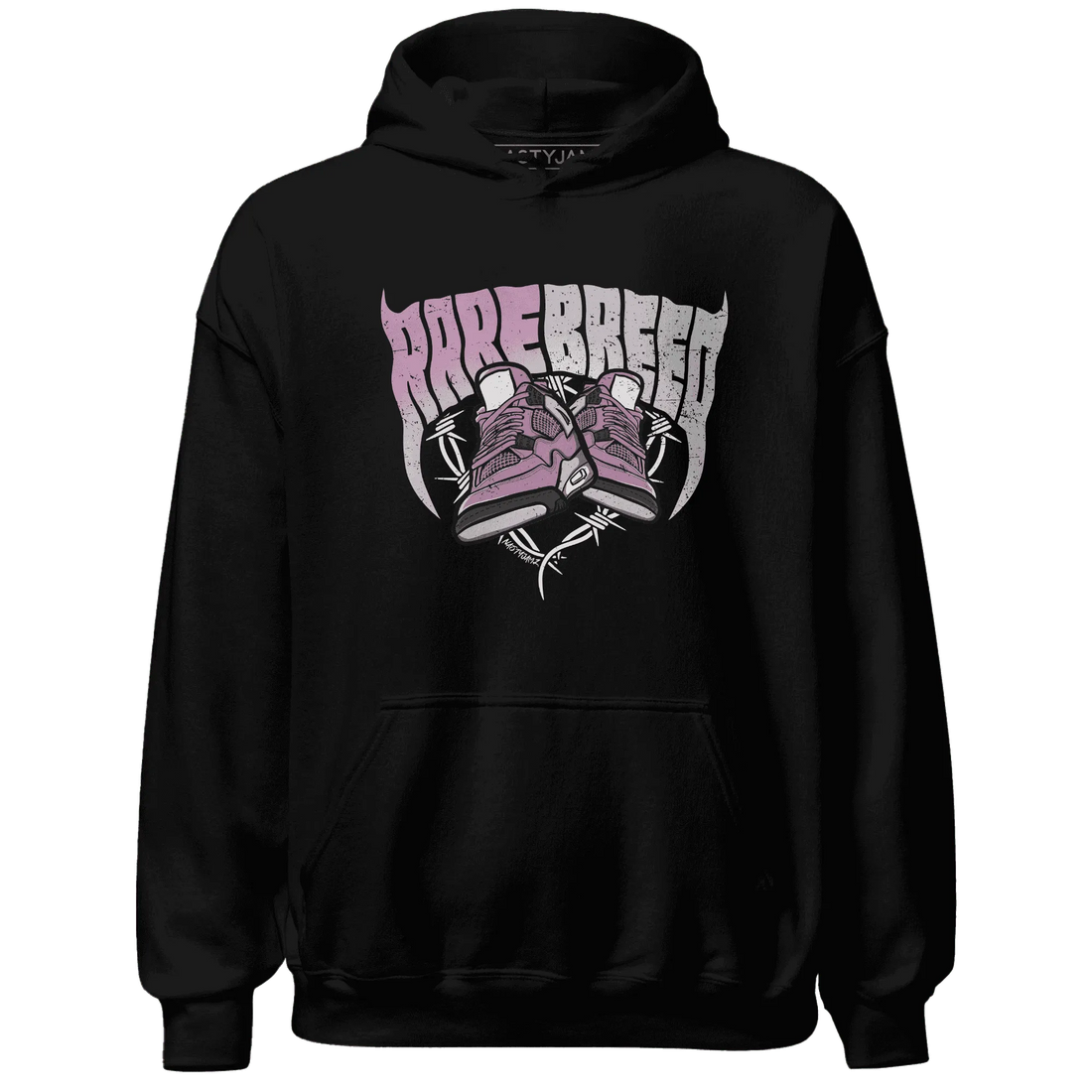 Orchid-Neutral-Grey-Black-White-4s-NastyJamz-Hoodie-Match-Rare-Breed-Sneaker