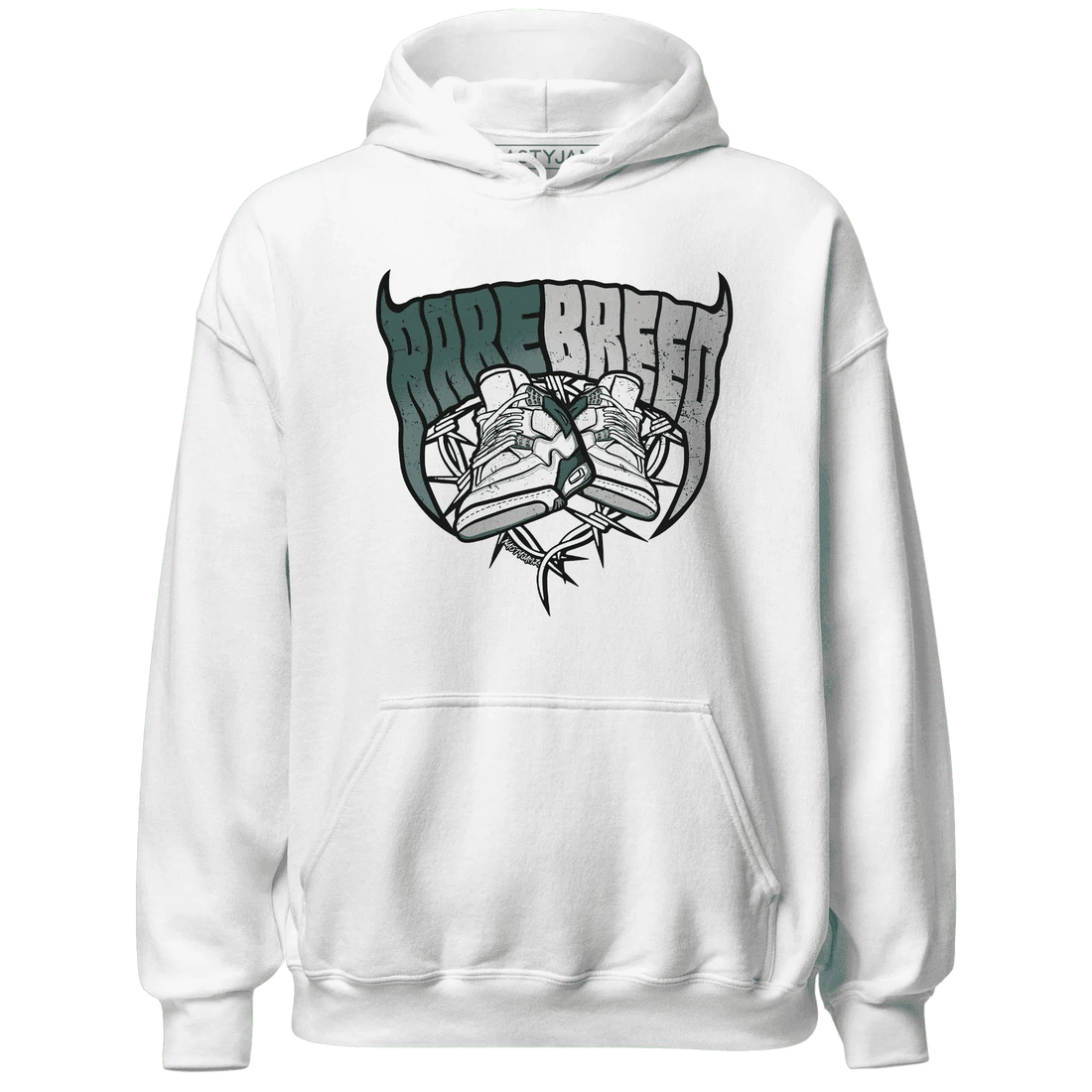 Oxidized-Green-4s-Hoodie-Match-Rare-Breed-Sneaker