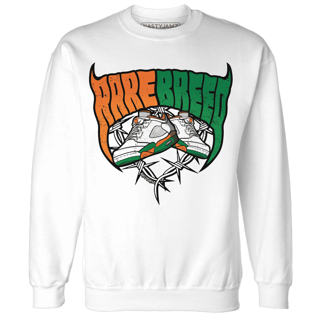 MAM-Hurricanes-5s-Sweatshirt-Match-Rare-Breed-Sneaker