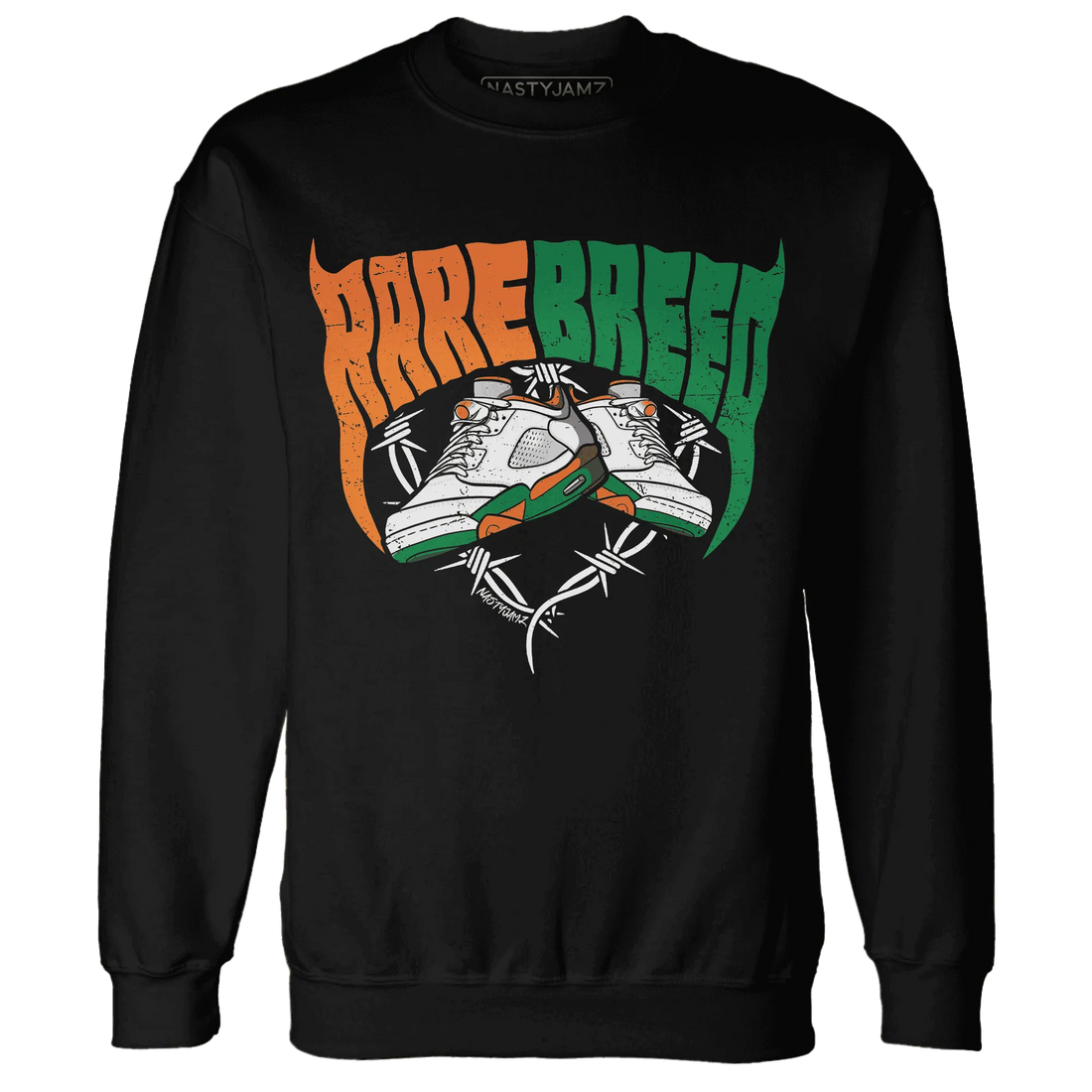 MAM-Hurricanes-5s-Sweatshirt-Match-Rare-Breed-Sneaker
