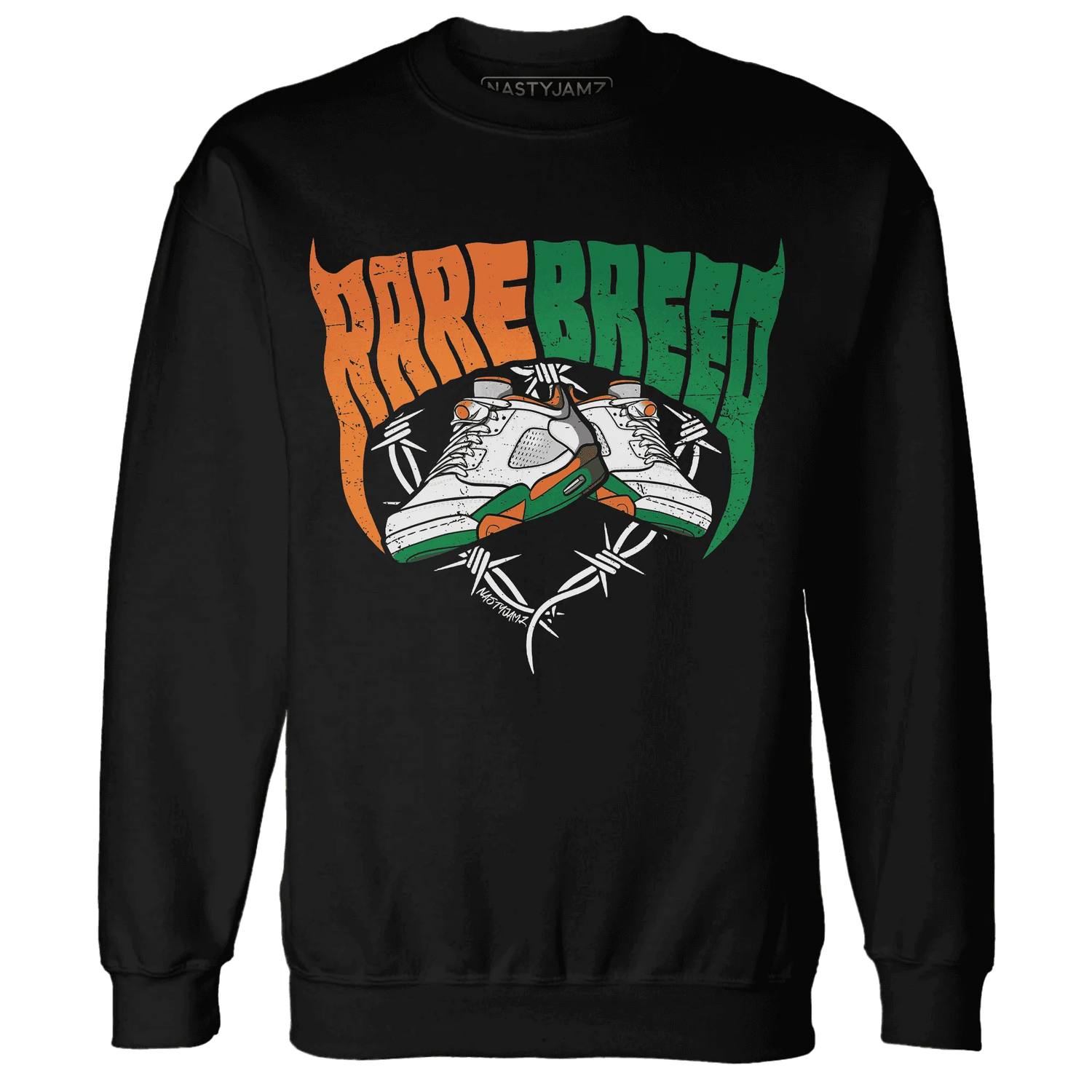 MAM-Hurricanes-5s-Sweatshirt-Match-Rare-Breed-Sneaker
