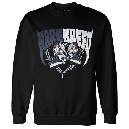 White-Navy-6s-Sweatshirt-Match-Rare-Breed-Sneaker