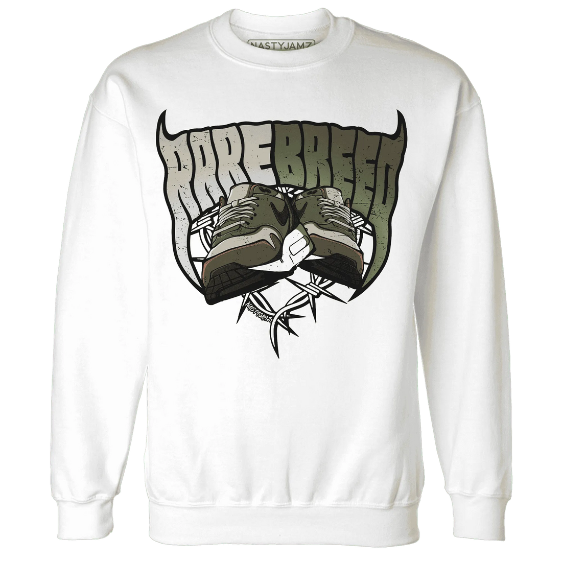 AM-1-Essential-Premium-NastyJamz-Sweatshirt-Match-Rare-Breed-Sneaker