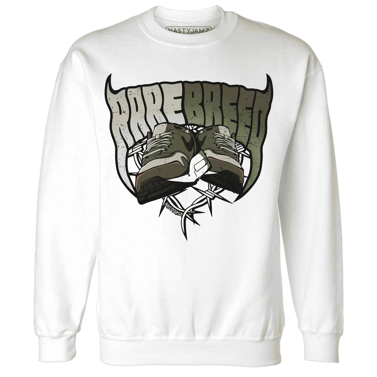 AM-1-Essential-Premium-NastyJamz-Sweatshirt-Match-Rare-Breed-Sneaker