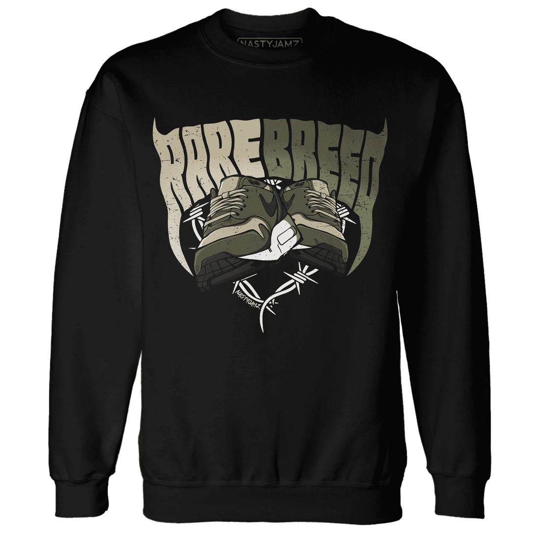 AM-1-Essential-Premium-NastyJamz-Sweatshirt-Match-Rare-Breed-Sneaker