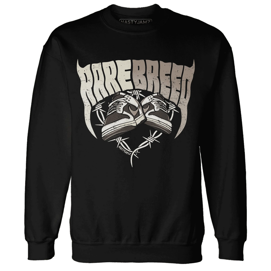 Dunk-Low-Baroque-Brown-Sweatshirt-Match-Rare-Breed-Sneaker