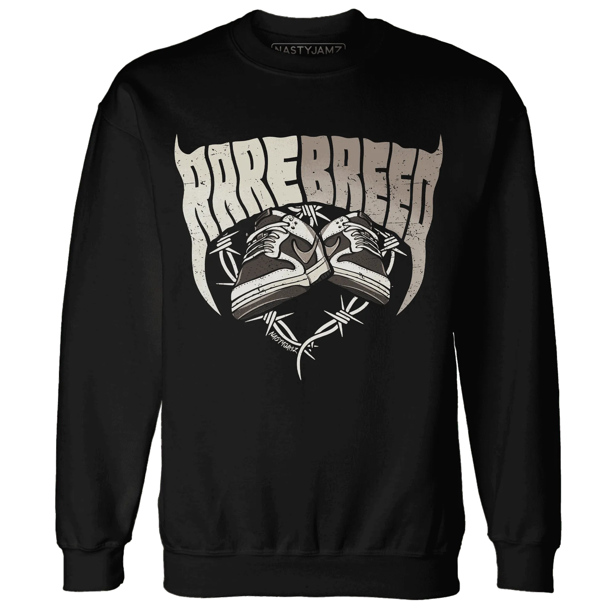 Dunk-Low-Baroque-Brown-Sweatshirt-Match-Rare-Breed-Sneaker