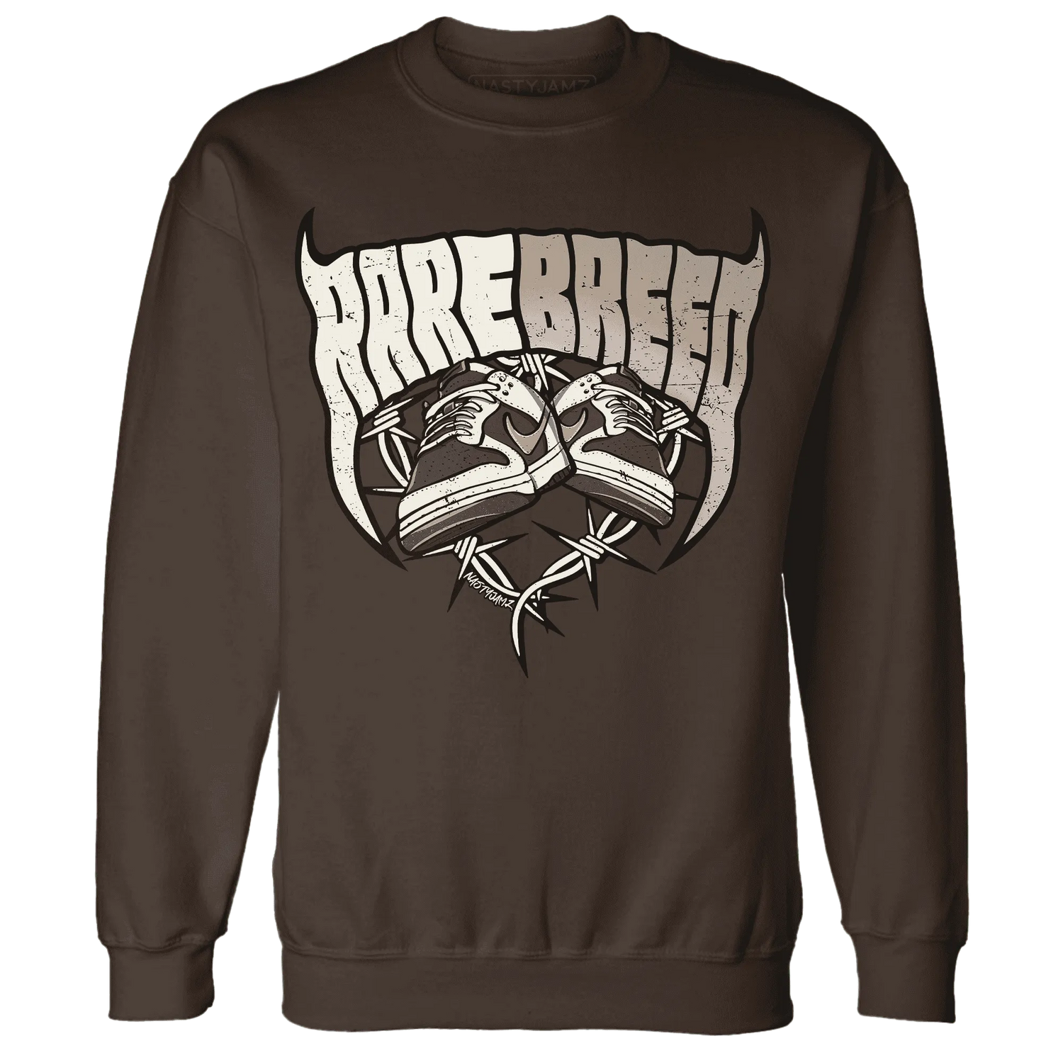 Dunk-Low-Baroque-Brown-Sweatshirt-Match-Rare-Breed-Sneaker